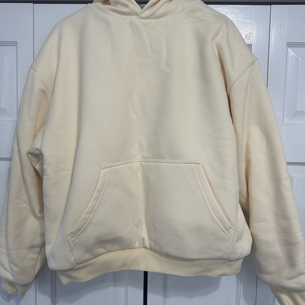 Humane blanks light yellow hoodies